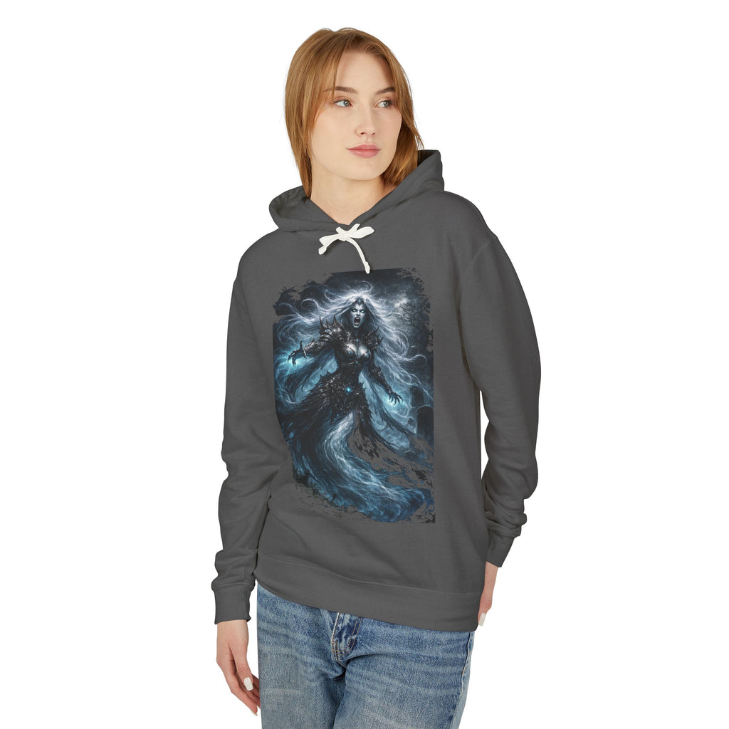 Gorgon  Hoodie — Mystic Sea Witch Graphic Hooded Sweatshirt