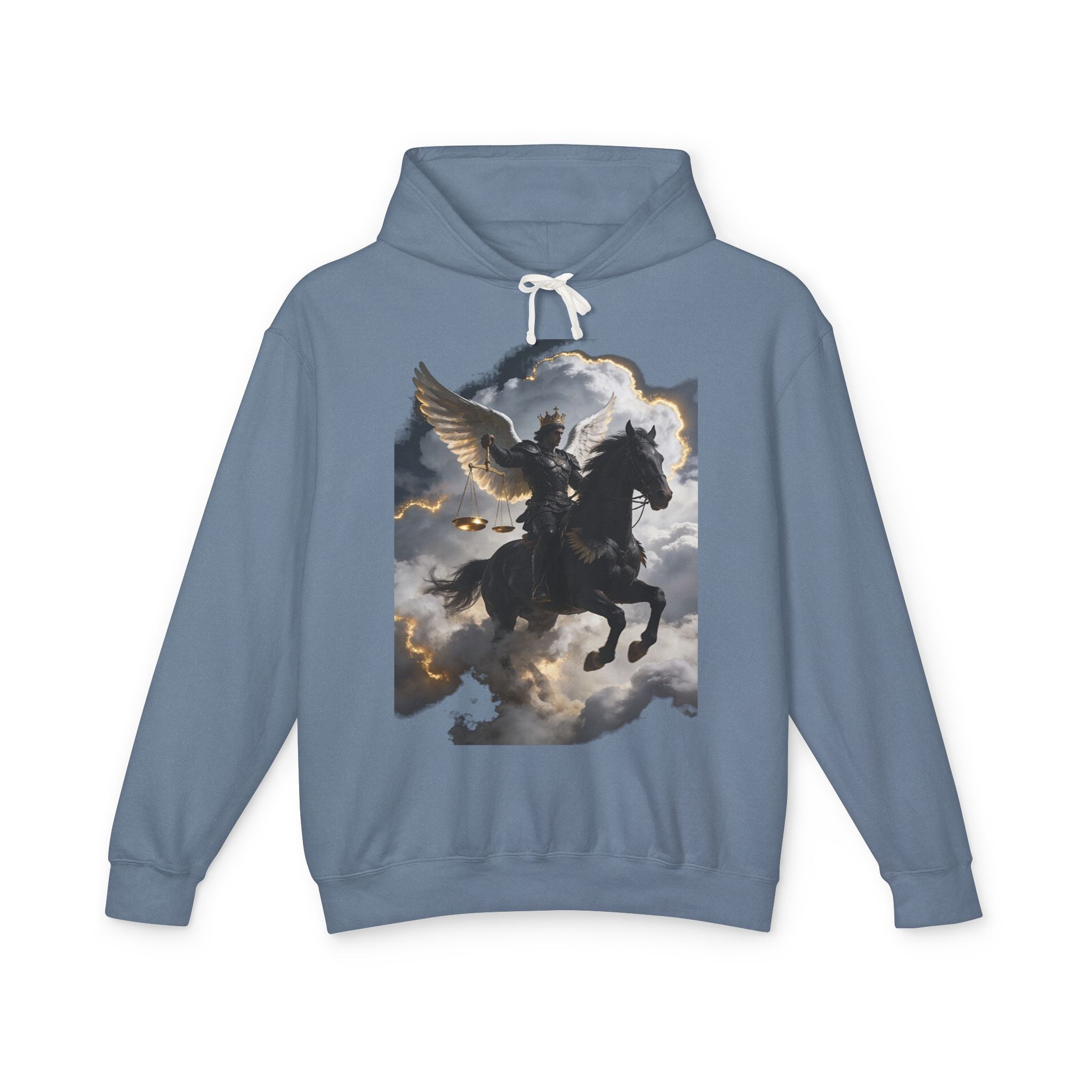 The black horse from Revelation 6:5-6-hoodie!