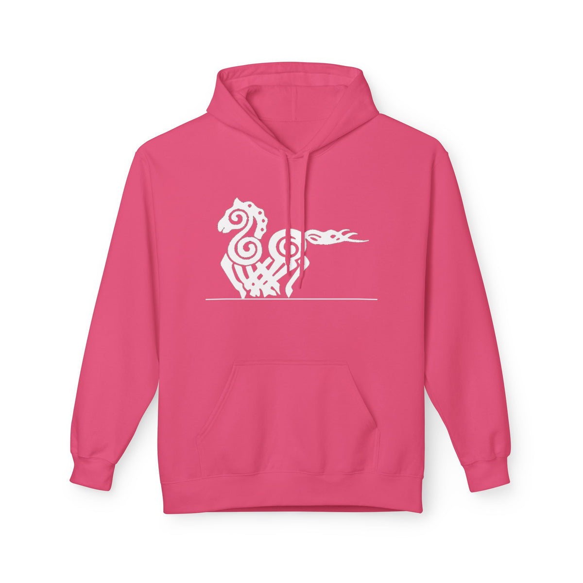 Viking  Hoodie — Nordic Myth Sea Creature Pullover