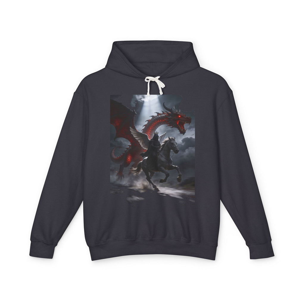 The black horse from Revelation 6:5-6 Hoodie