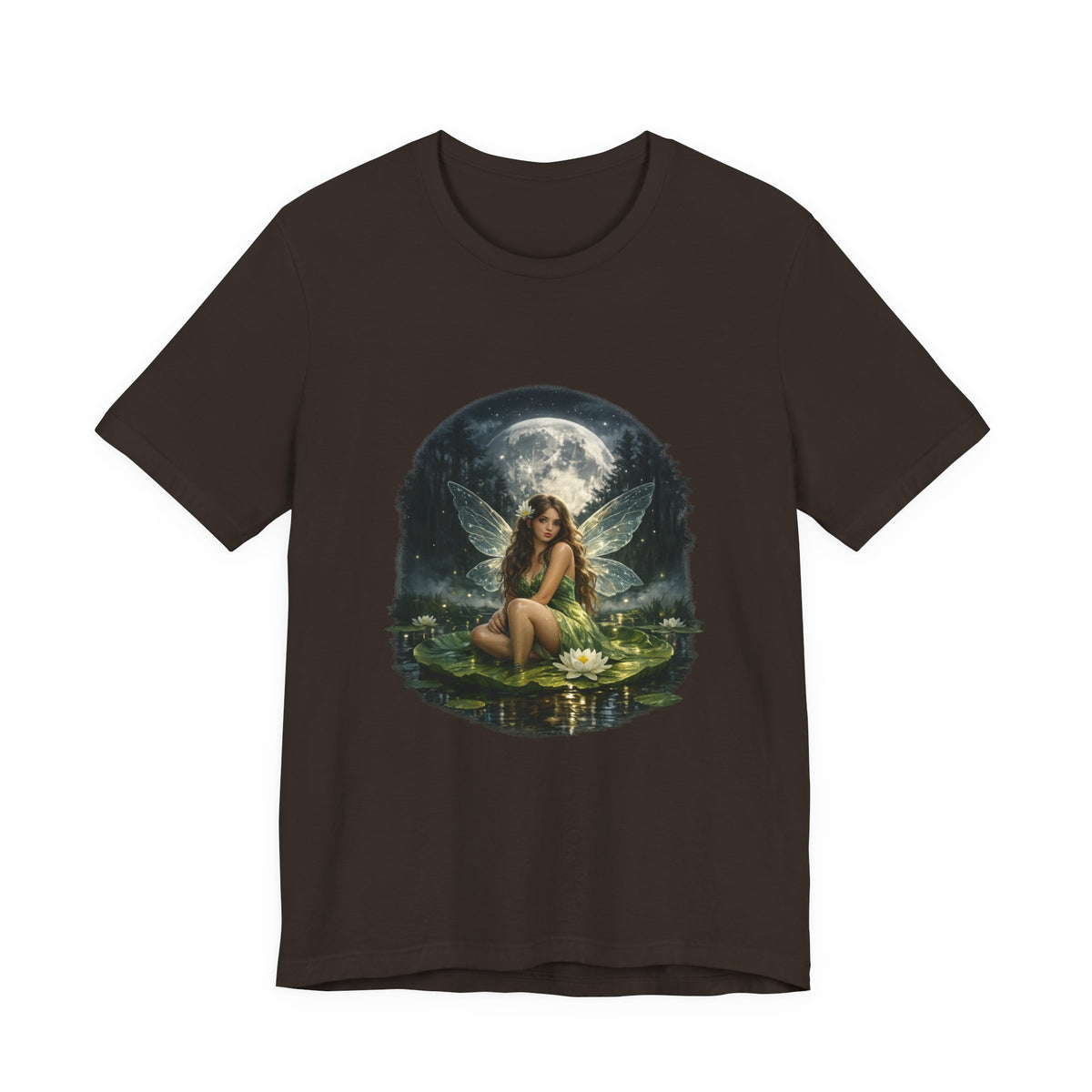 Moonlit Fairy T-Shirt – Enchanted Woodland Graphic Tee