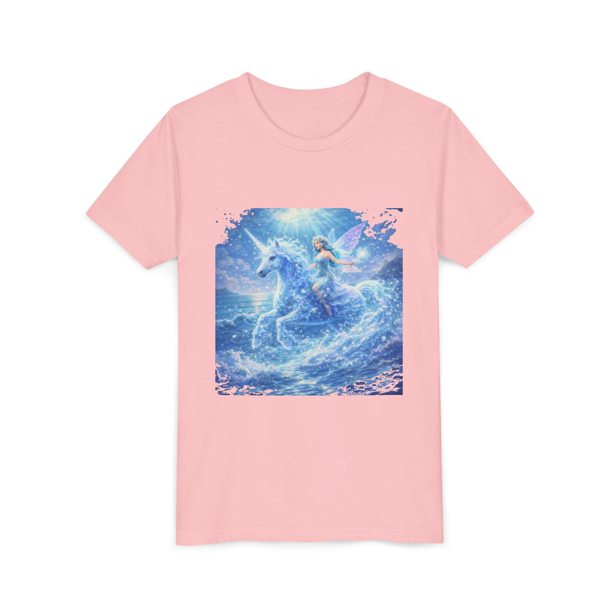 Magical Mermaid Unicorn Youth Tee – Fantasy Ocean Adventure Shirt