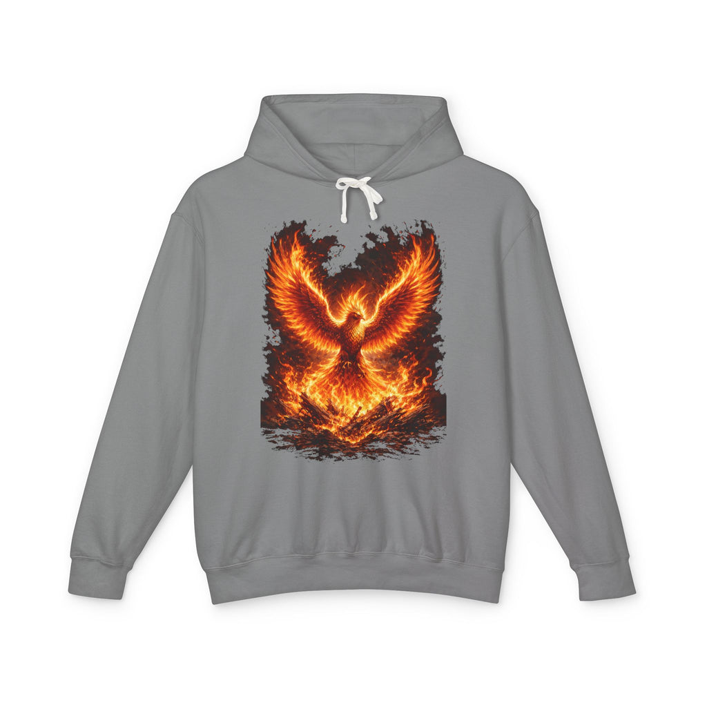 Phoenix Fire Hoodie – Flaming Phoenix Graphic Hooded Sweatshirt