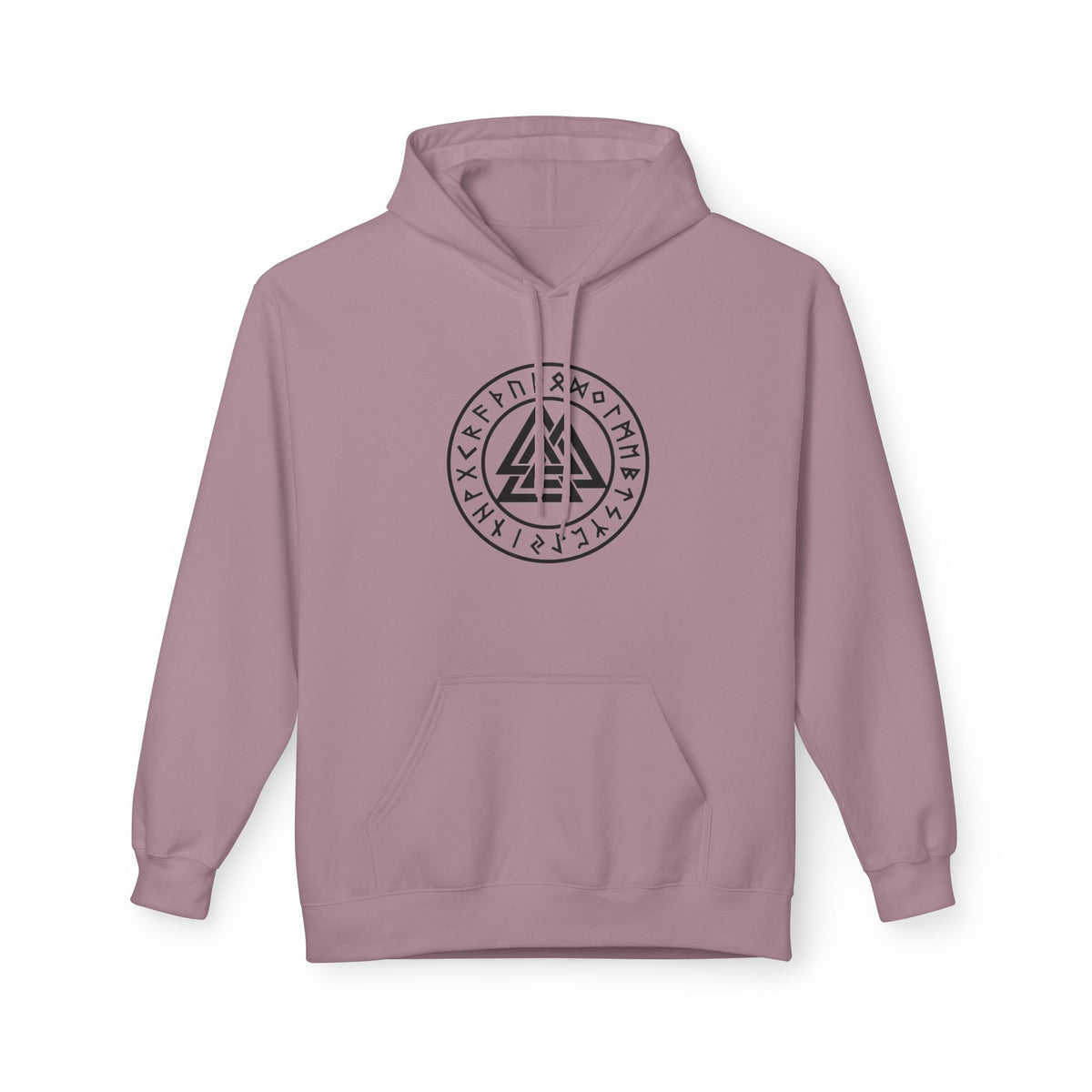 Valknut Rune Hoodie — Norse Viking Symbol for the slain warrior
