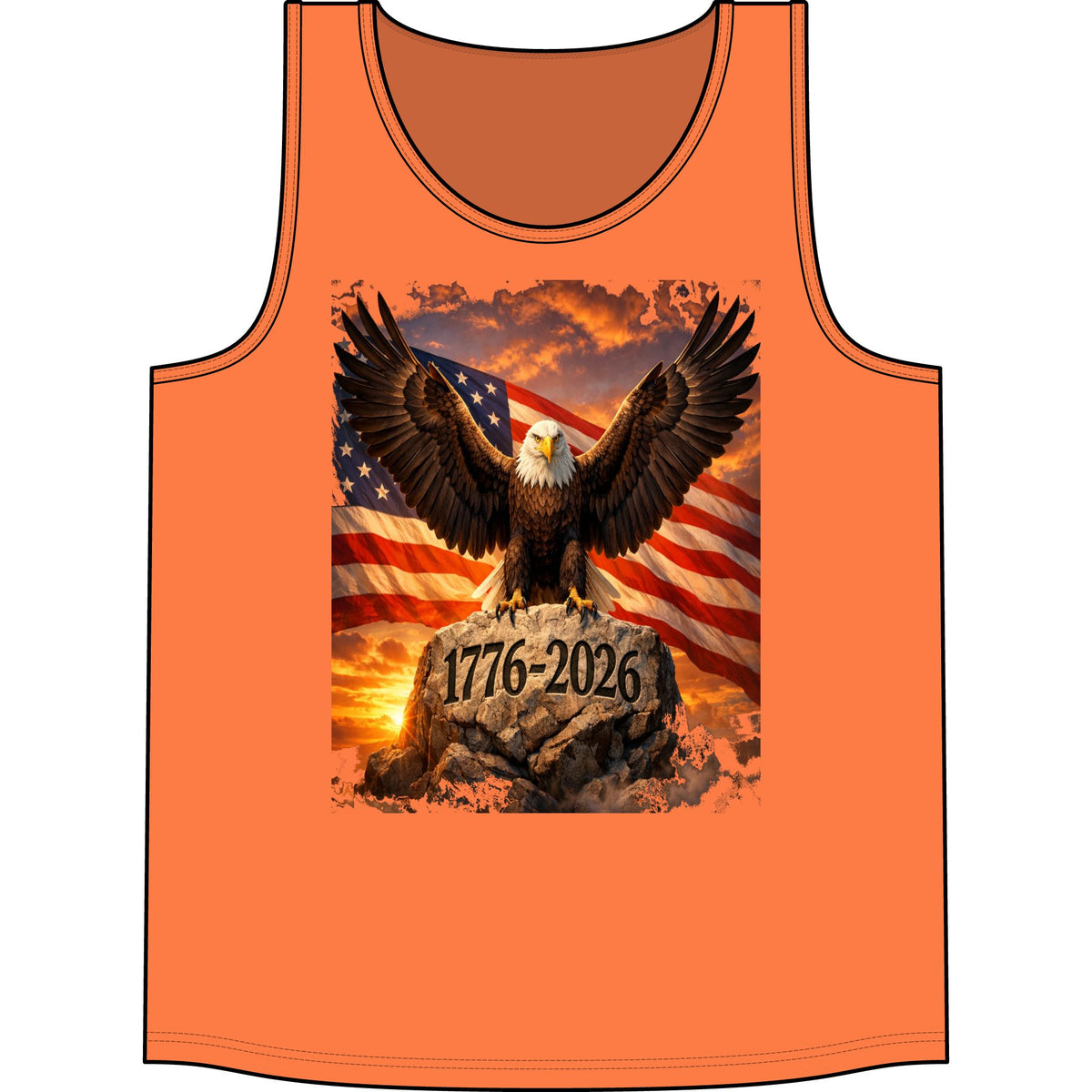 American Eagle 1776-2026 Patriotic Tank Top
