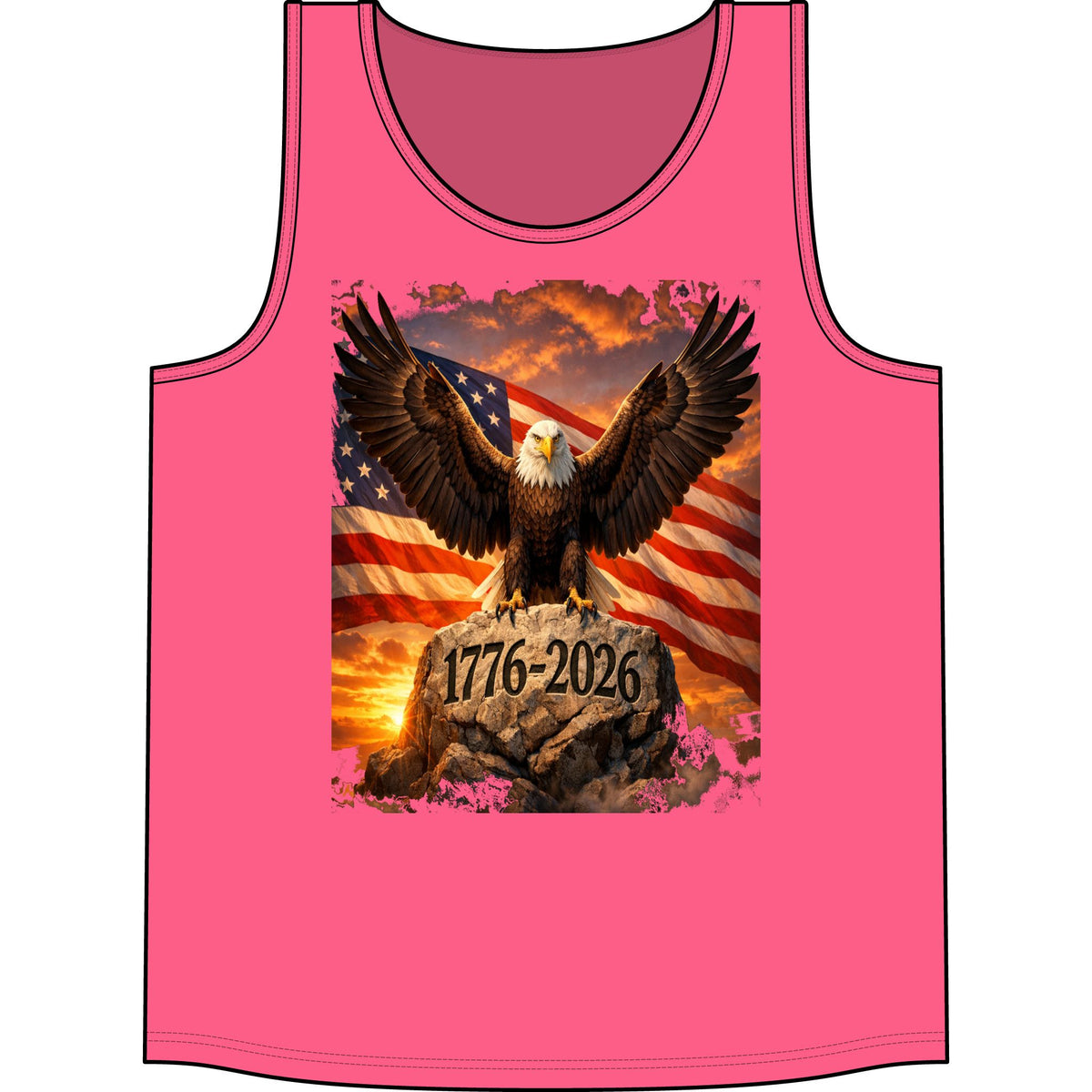 American Eagle 1776-2026 Patriotic Tank Top