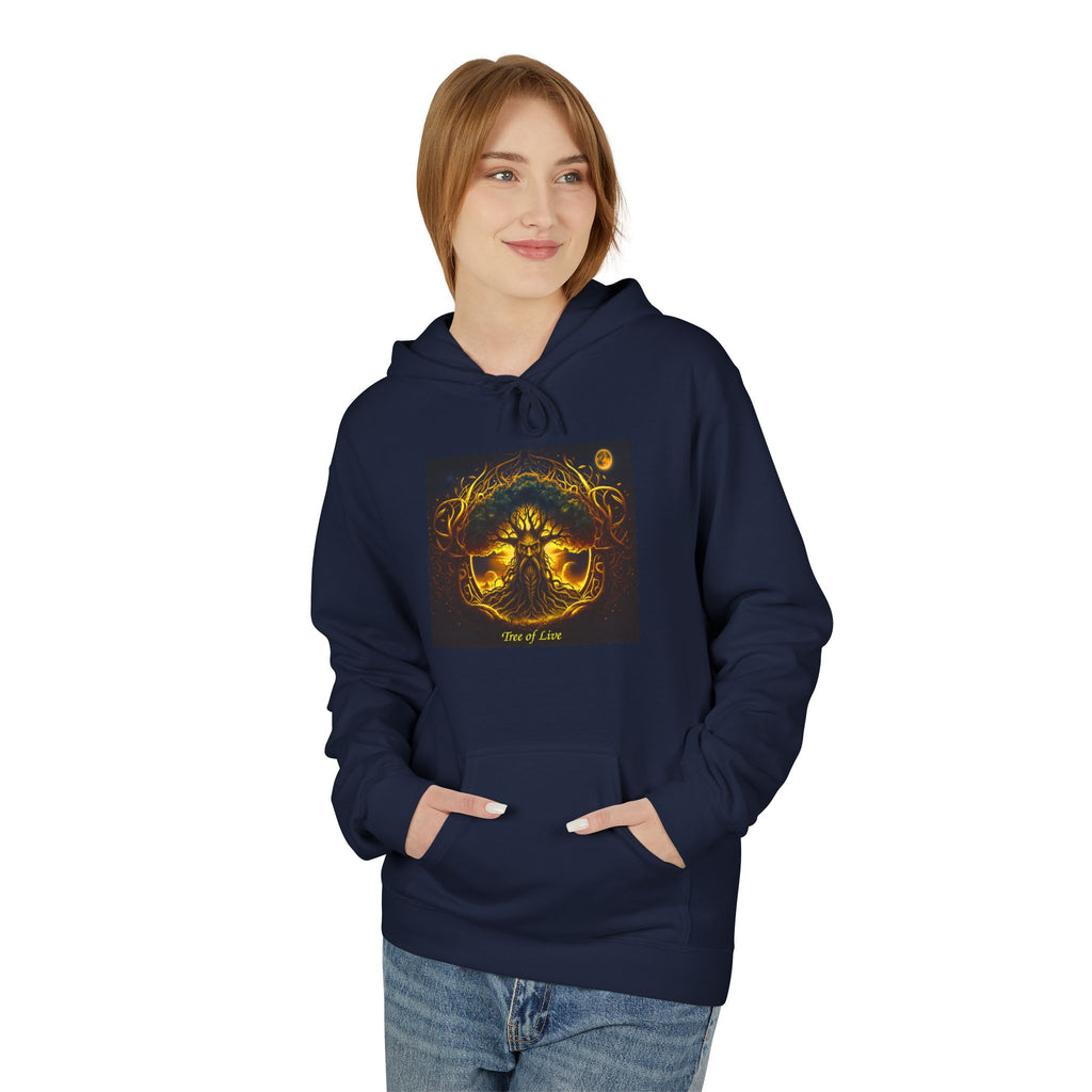 Yggdrasil, the Tree of Life  Hoodie — Mystical Nature Graphic Sweatshirt