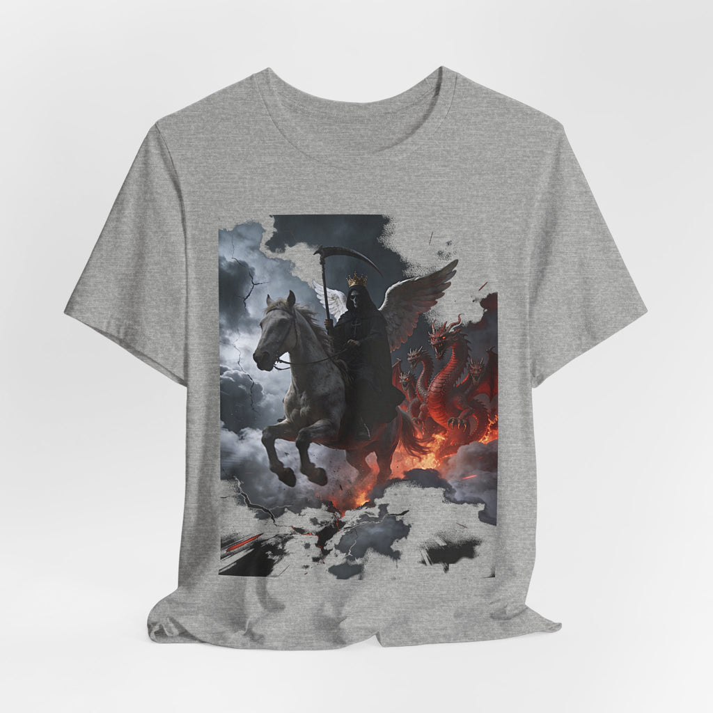 The Pale horse from Revelation 6:7-8-End of Times- Graphic T-Shirt