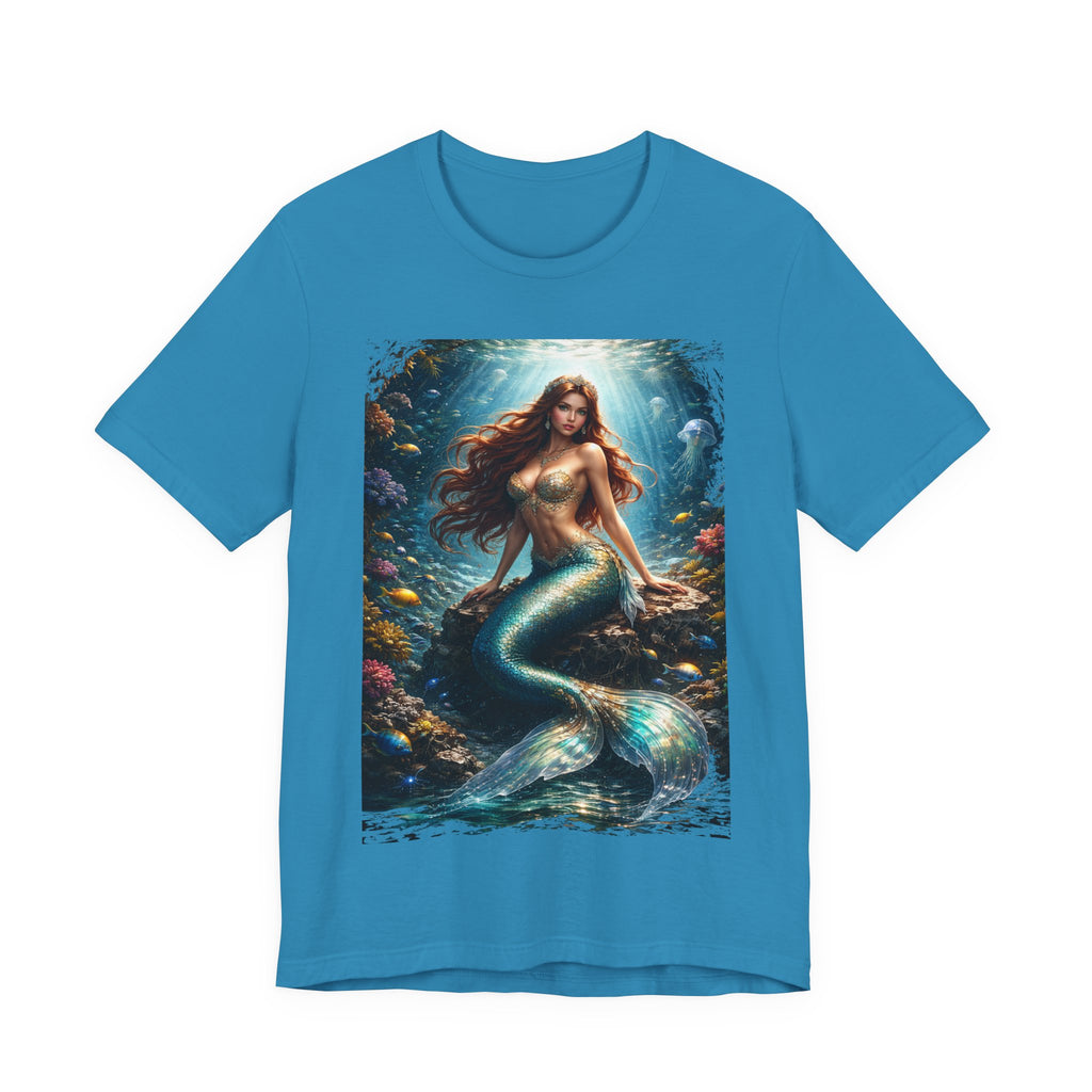 Mermaid Fantasy T-Shirt — Underwater Ocean Siren Graphic Tee