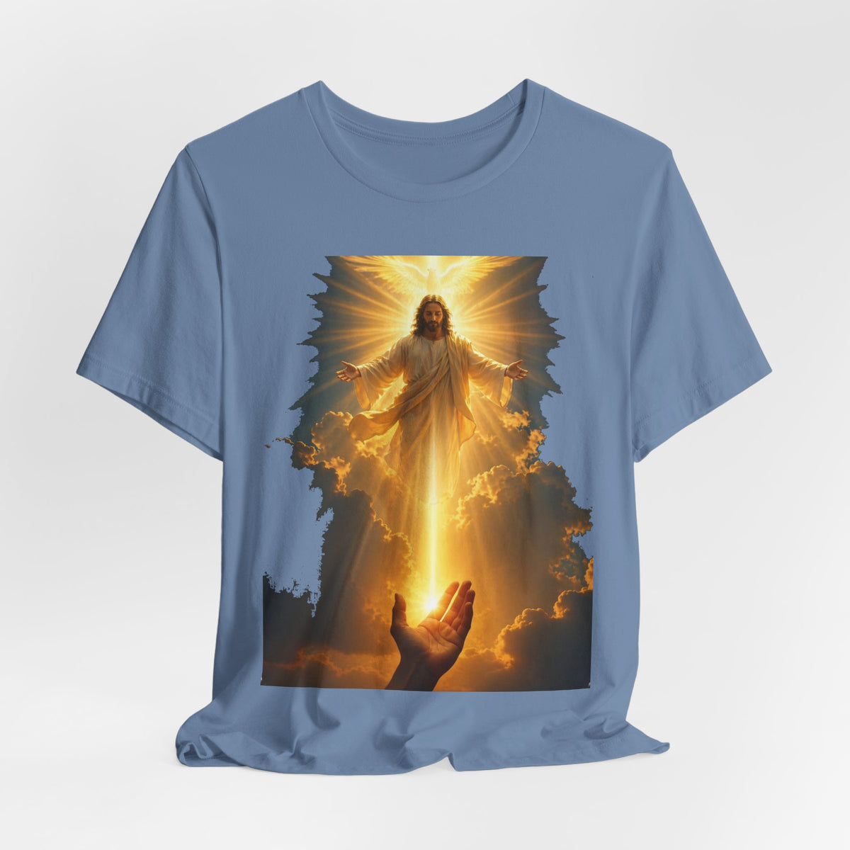 Jesus Ascension T-Shirt — Radiant Savior Graphic Tee
