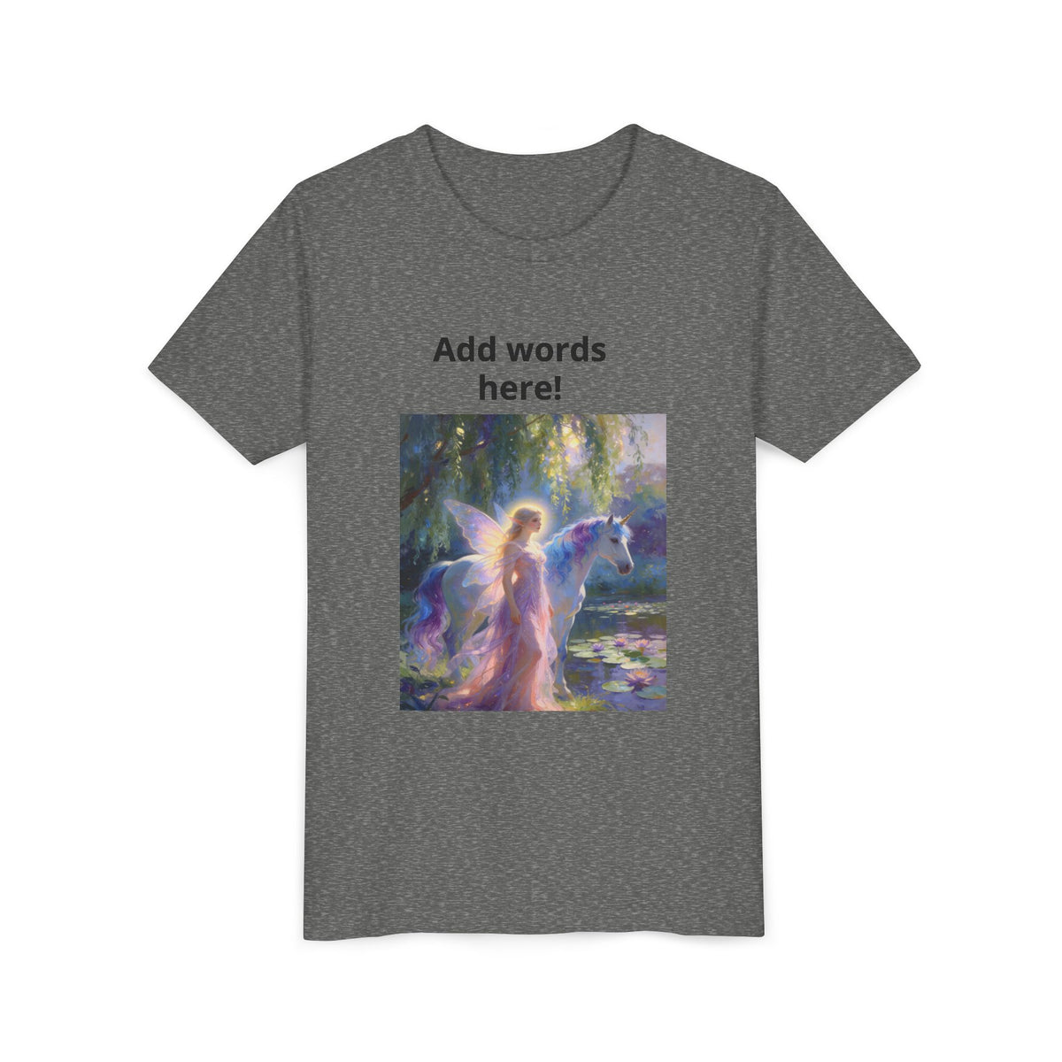 DYI your own Youth Tee —  (Custom Text Option)