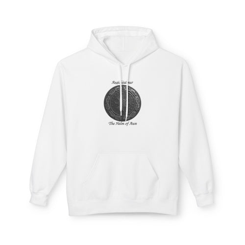 Aegishjalmur The Helm of Awe and Terror – Viking Symbols of protection Hoodie —