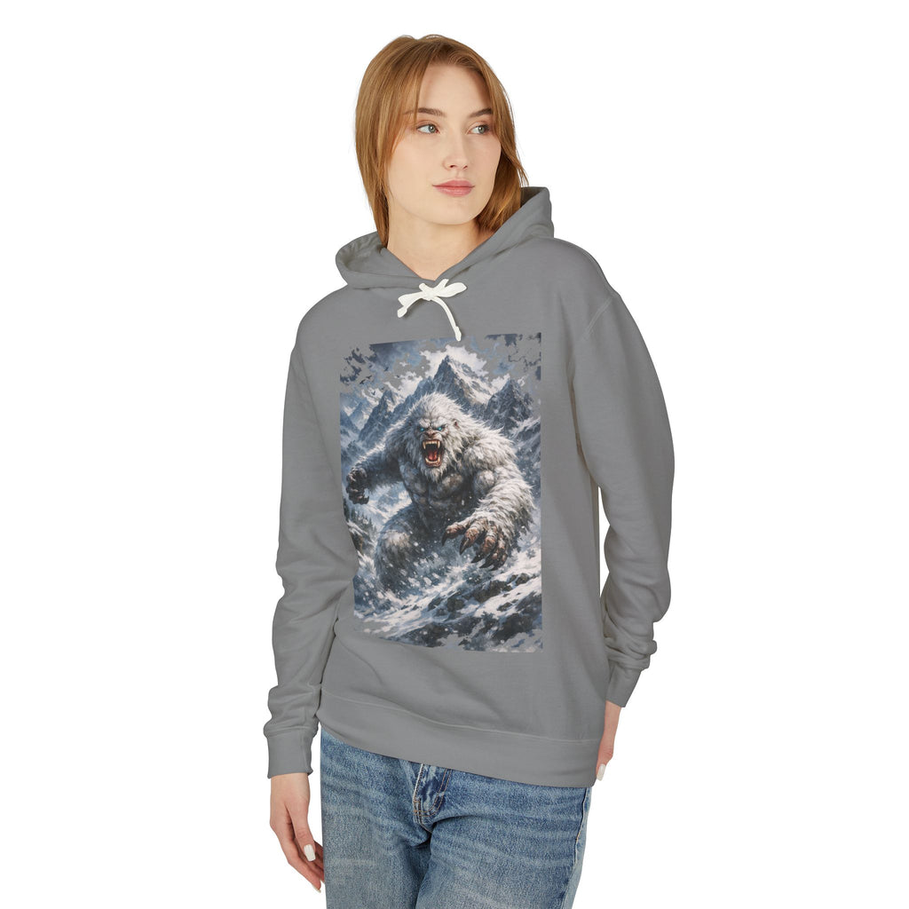 Yeti Storm Hoodie — Vintage Mountain Sasquatch Graphic Sweatshirt