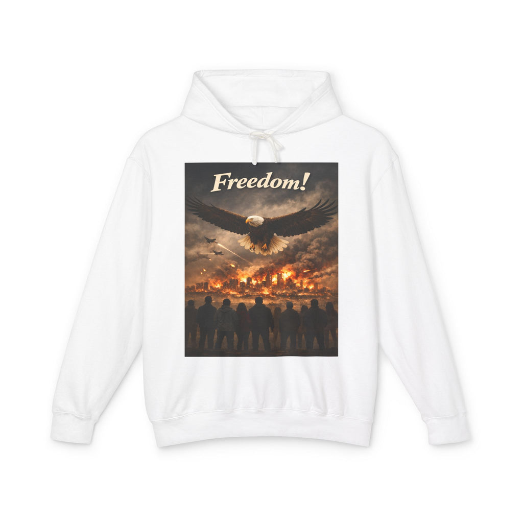 Freedom Eagle Hoodie — Patriotic Eagle Graphic Pullover