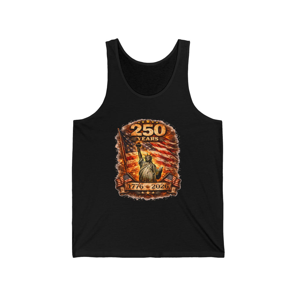 250 Years Statue of Liberty Tank Top — 1776–2026 Patriotic Anniversary Tank