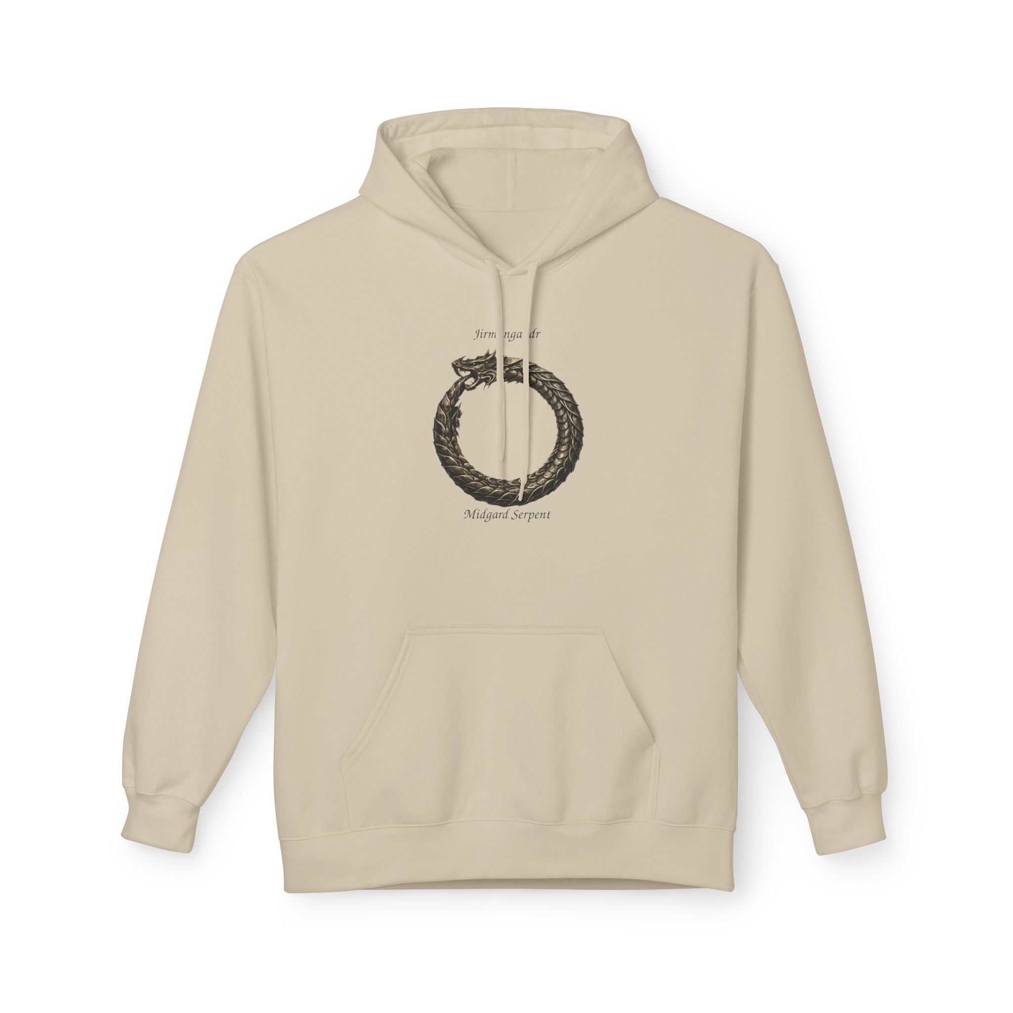 The Serpent – Jörmungandr,Ouroboros Snake Hoodie — Viking Symbol