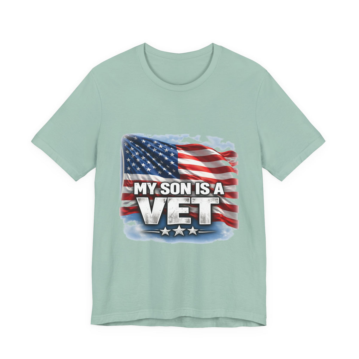 My Son is a vet!  Unisex Jersey Short Sleeve Tee