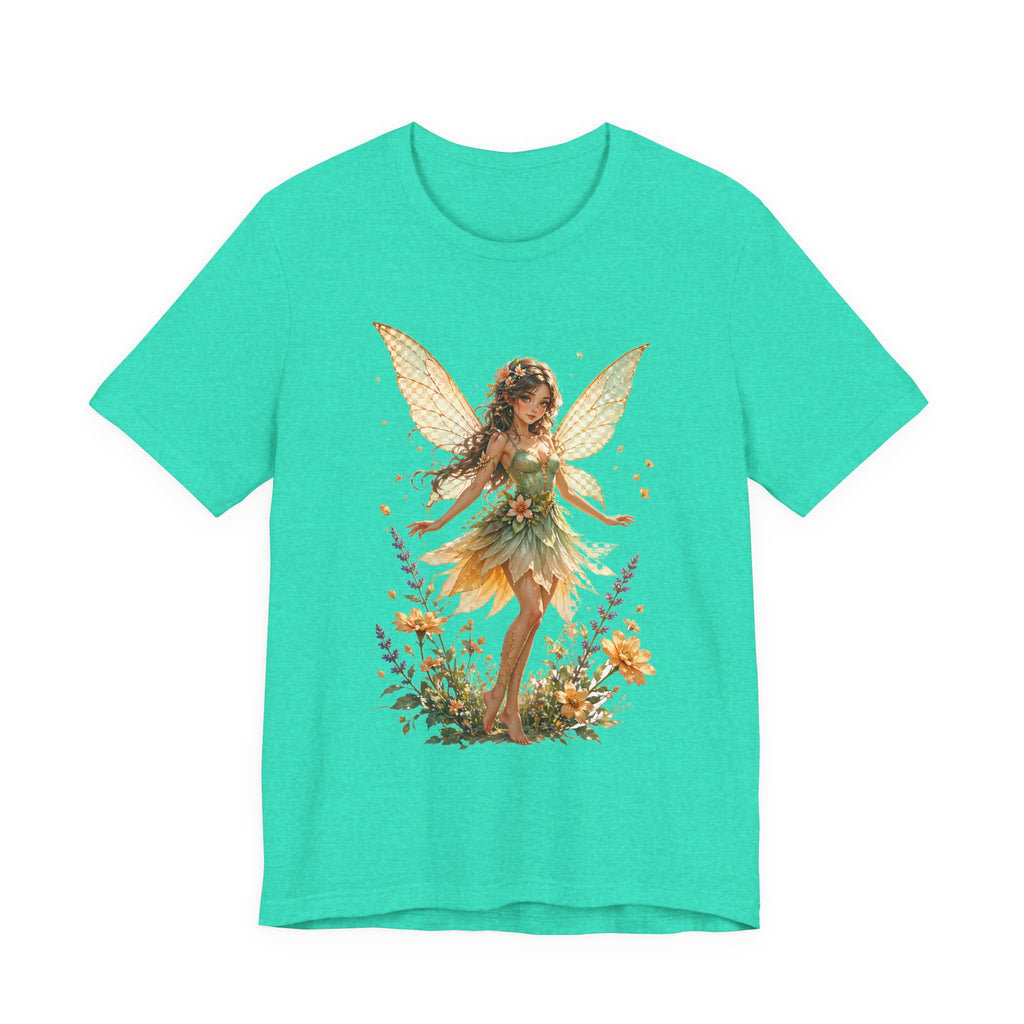 Fairy Garden T-Shirt — Vintage Floral Fairy Illustration Tee