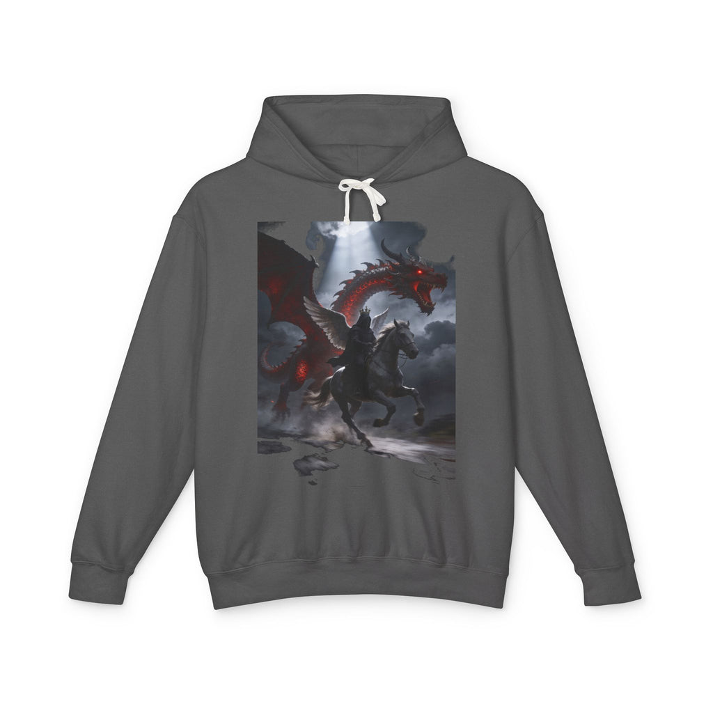 The black horse from Revelation 6:5-6 Hoodie