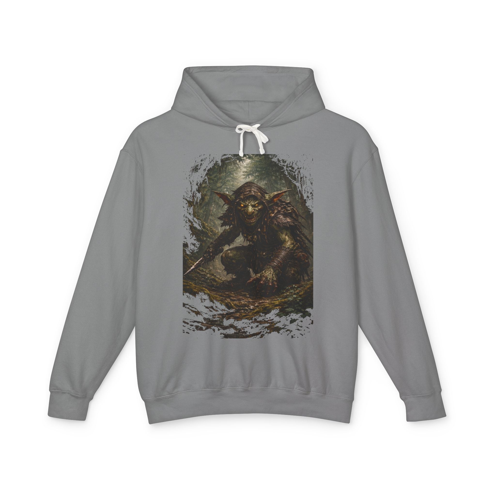 Goblins Creature of the Swamp Hoodie — Vintage Monster Graphic Pullover