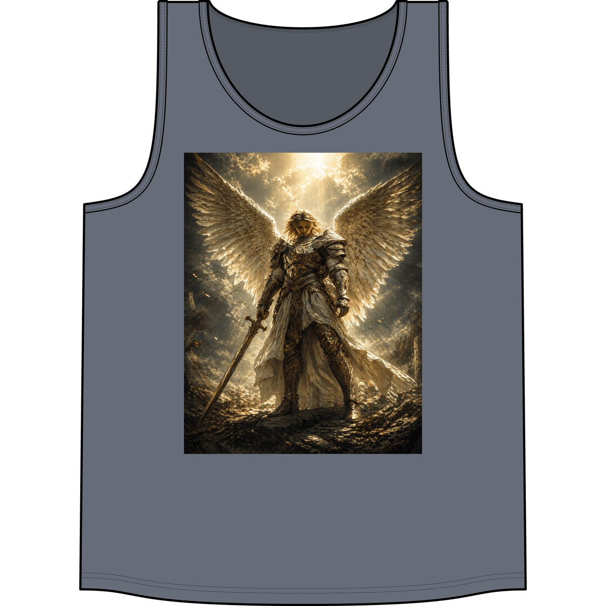Angel Warrior Tank Top — Heavenly Sword Fantasy Concert Tee