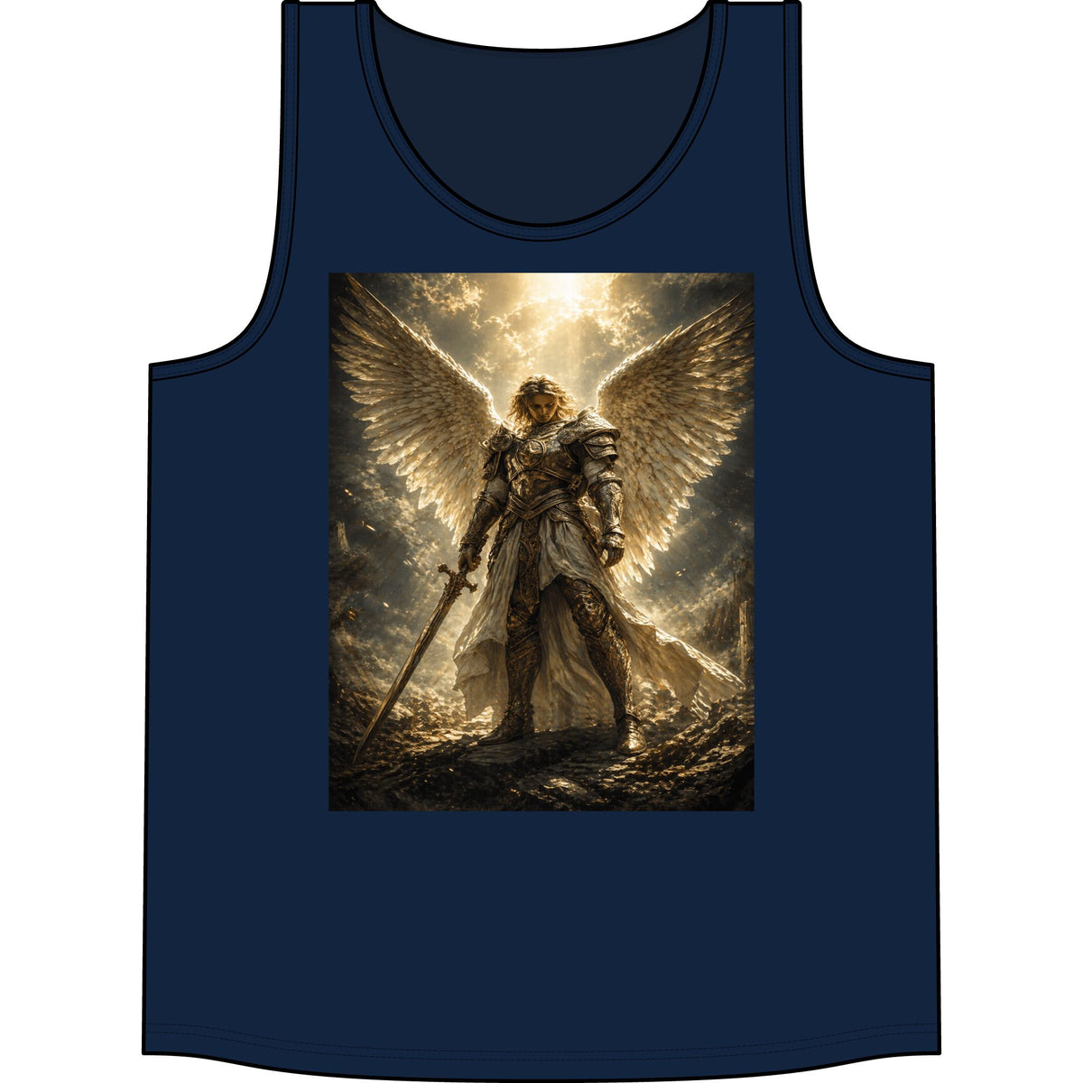 Angel Warrior Tank Top — Heavenly Sword Fantasy Concert Tee