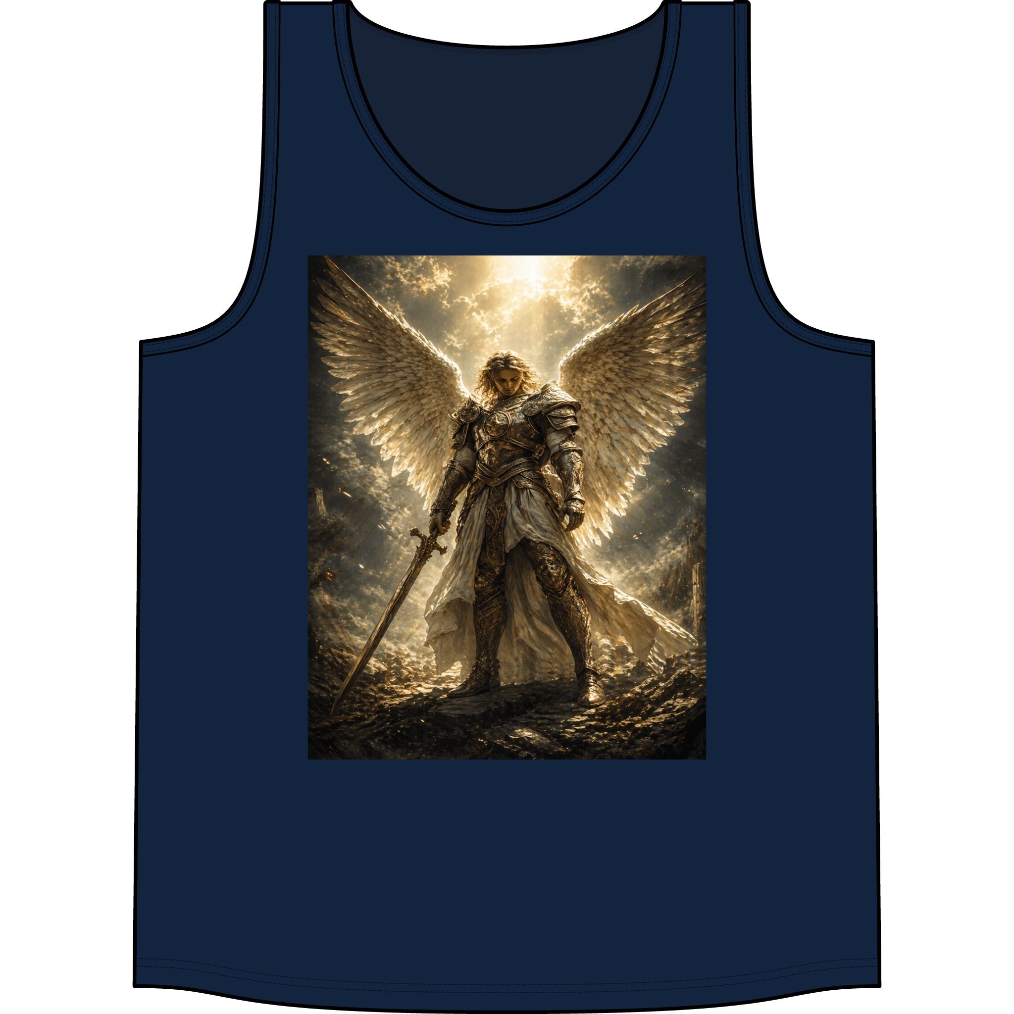 Angel Warrior Tank Top — Heavenly Sword Fantasy  Tee
