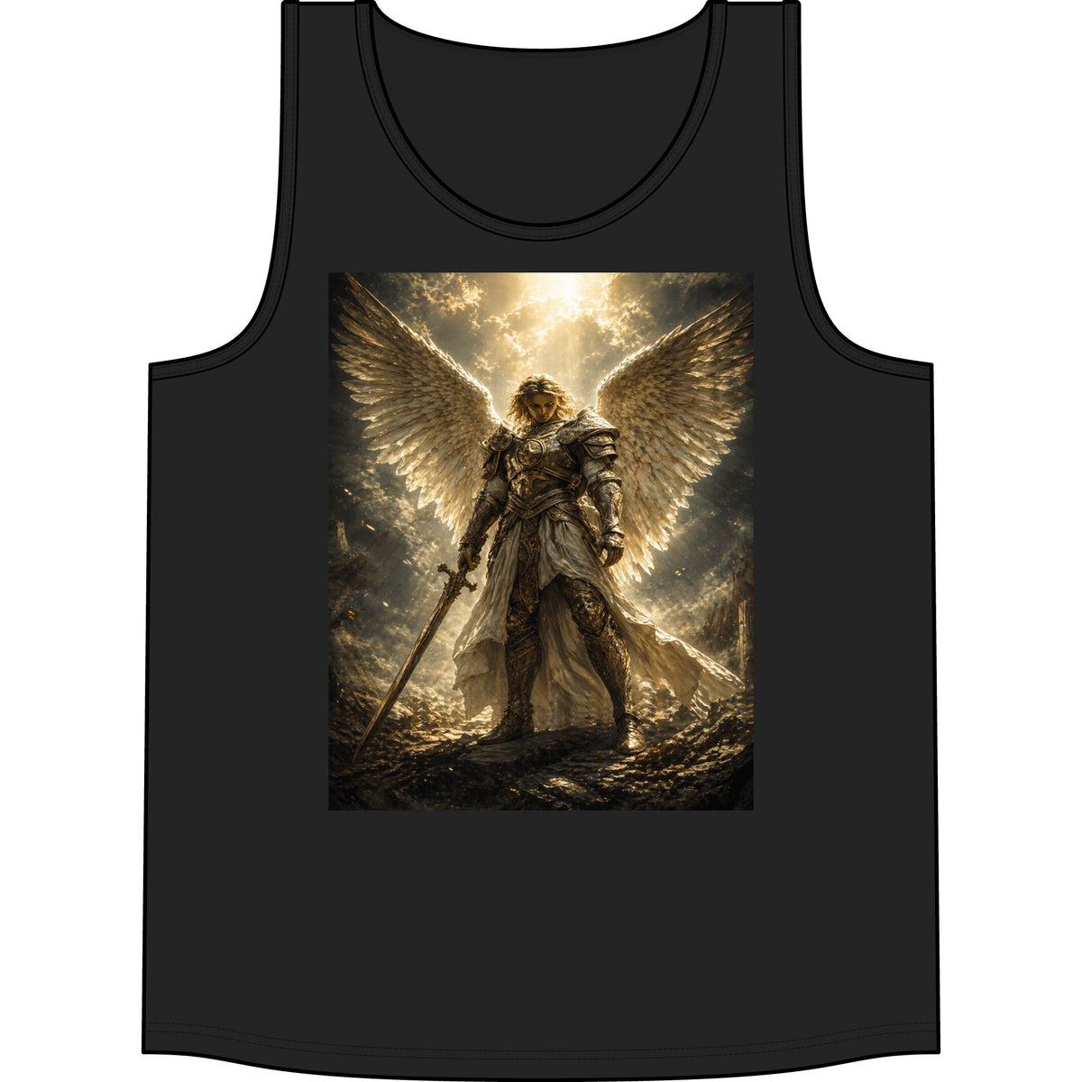 Angel Warrior Tank Top — Heavenly Sword Fantasy Concert Tee