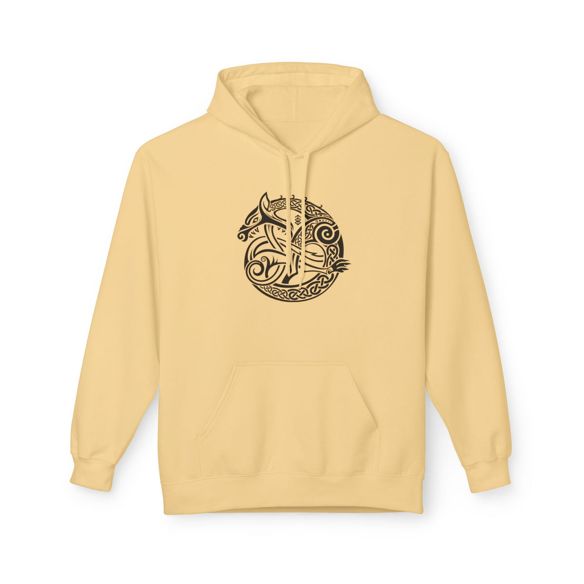 The Wolf – A Symbol of Power, Destruction, and Loyalty-Hoodie