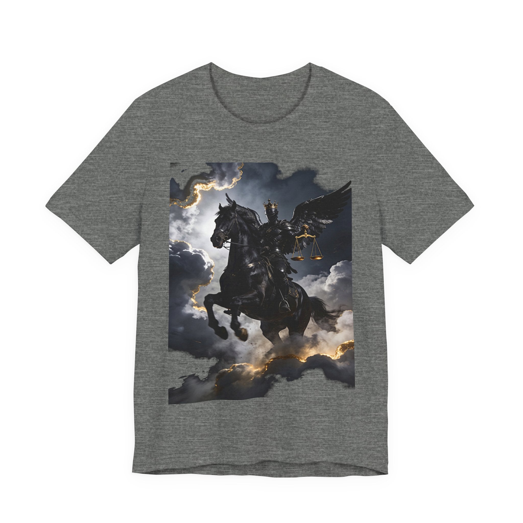 The black horse from Revelation 6:5-6 One of four T-shirt