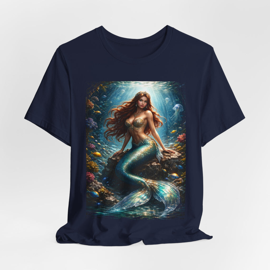Mermaid Fantasy T-Shirt — Underwater Ocean Siren Graphic Tee