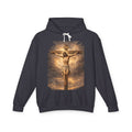 Jesus Crucifixion Hoodie — Christian Faith Graphic Sweatshirt for Easter & Religious Wear