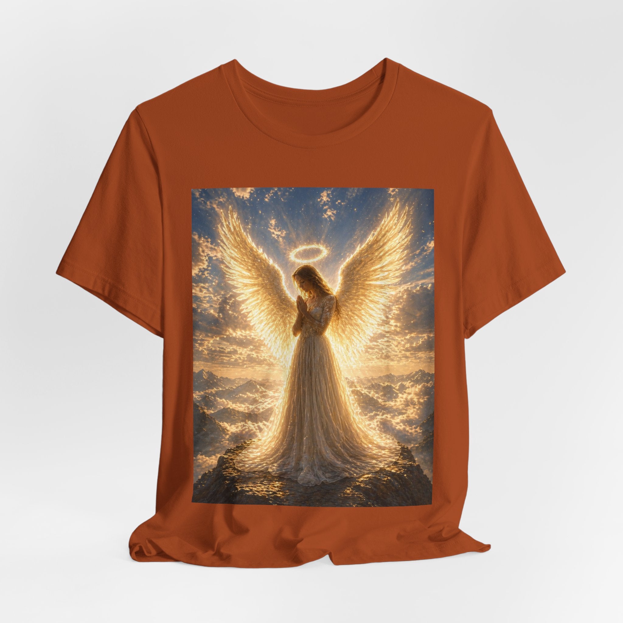 Angle praying Unisex Jersey Short Sleeve Tee