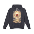 Christian Jesus Hoodie — Ascension Clouds Religious Graphic Sweatshirt