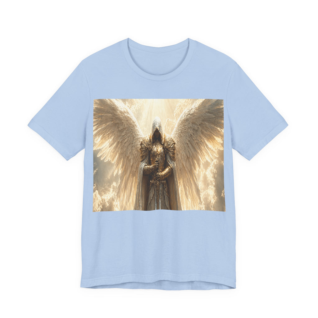 Guardian Angel Graphic Tee — Golden Archangel Design