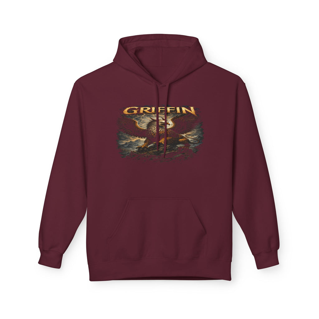 Griffin Graphic Hoodie - Mythical Eagle Design