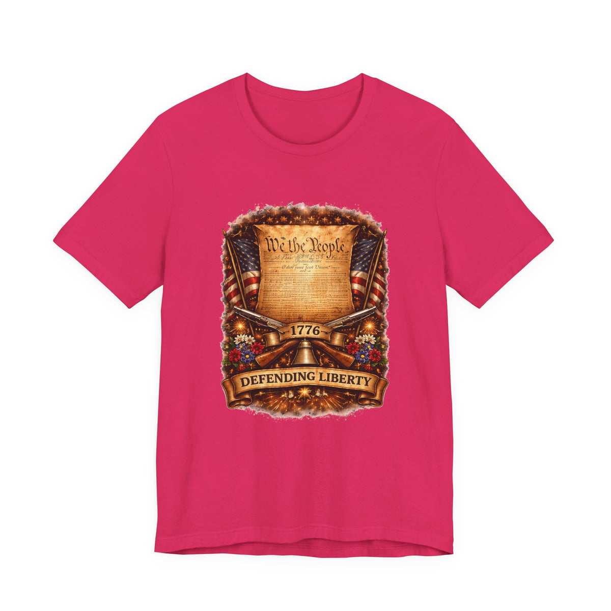 Patriotic "We the People" T-Shirt — Defending Liberty 1776 Tee