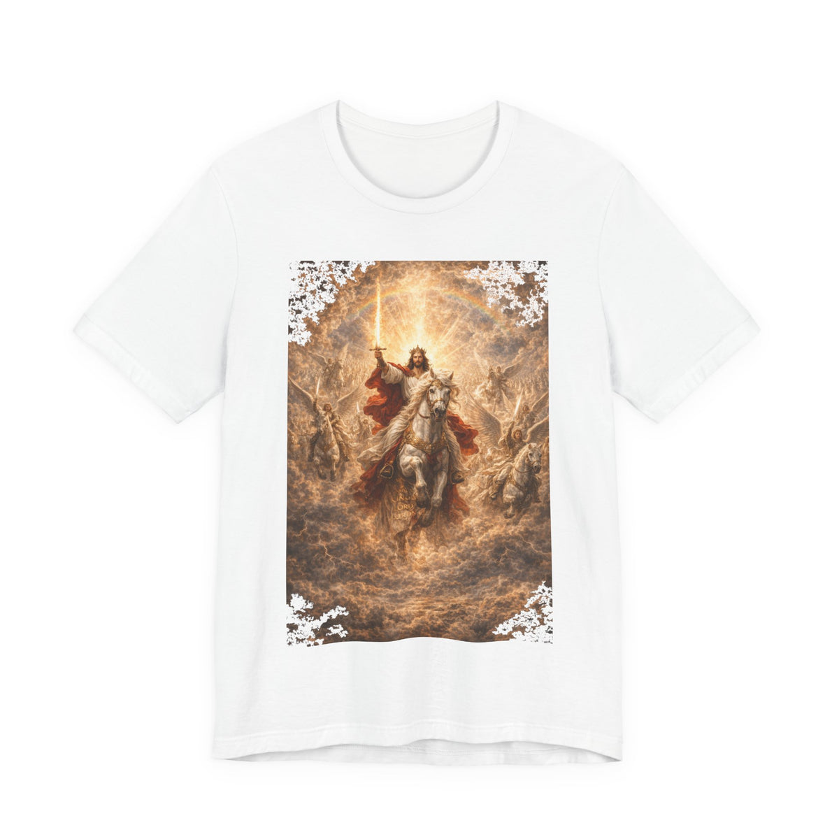 Revelation 19:11-21 Christian Jesus on White Horse T‑Shirt — Resurrection / Second Coming Graphic Tee Revelation