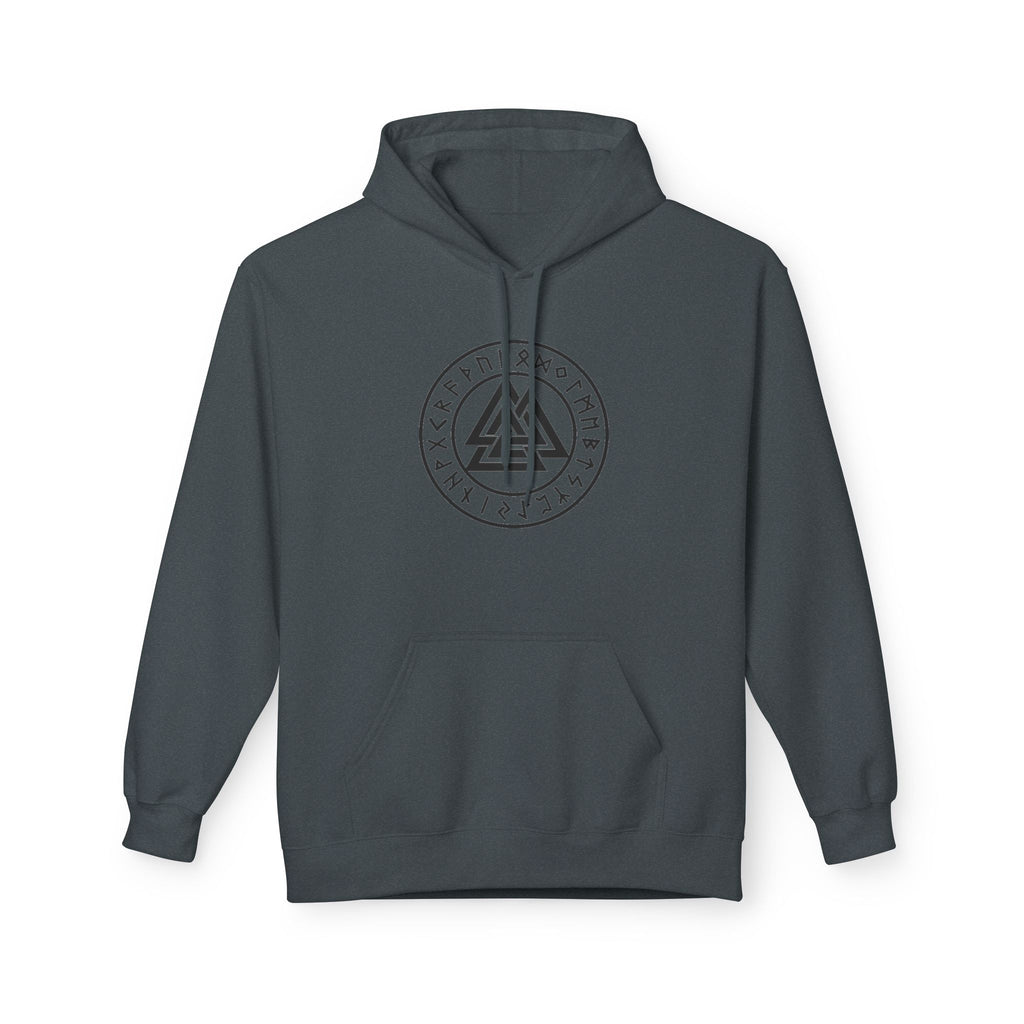 Valknut Rune Hoodie — Norse Viking Symbol for the slain warrior