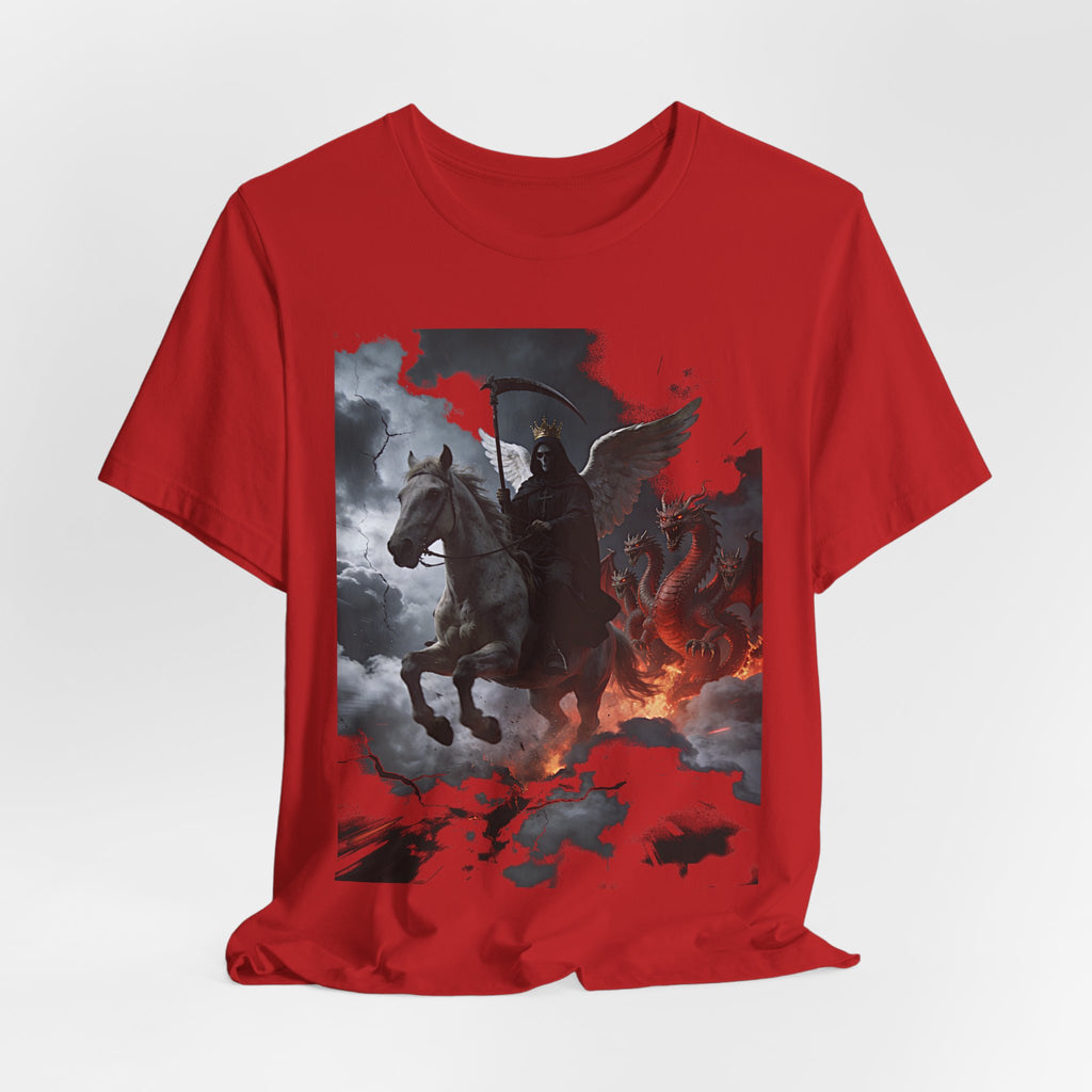 The Pale horse from Revelation 6:7-8-End of Times- Graphic T-Shirt