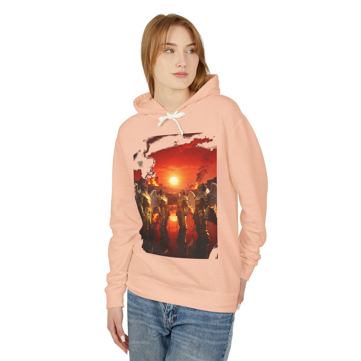 Revelation 9 reveals four fallen angels bound in the Euphrates River Graphic Pullover