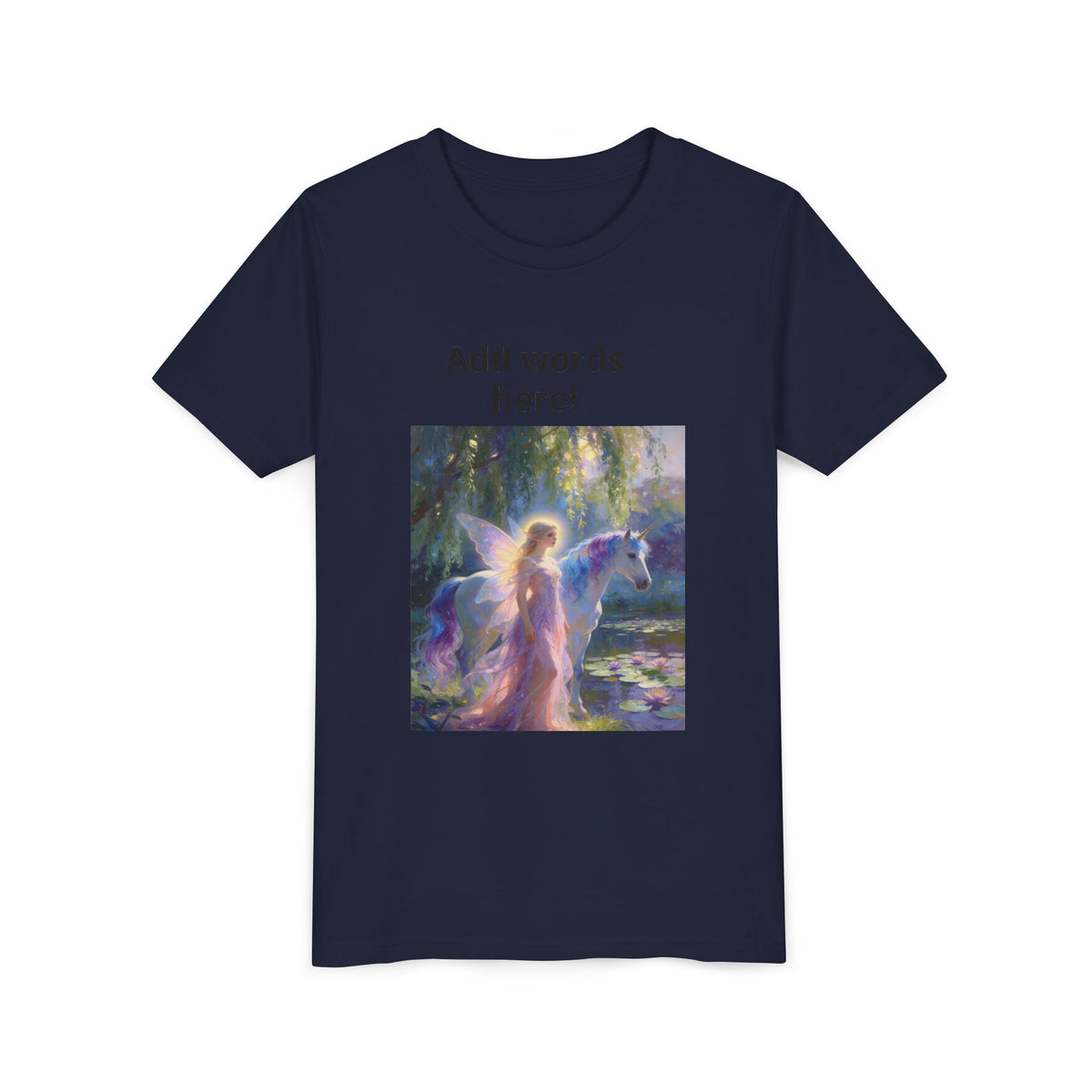 DYI your own Youth Tee —  (Custom Text Option)