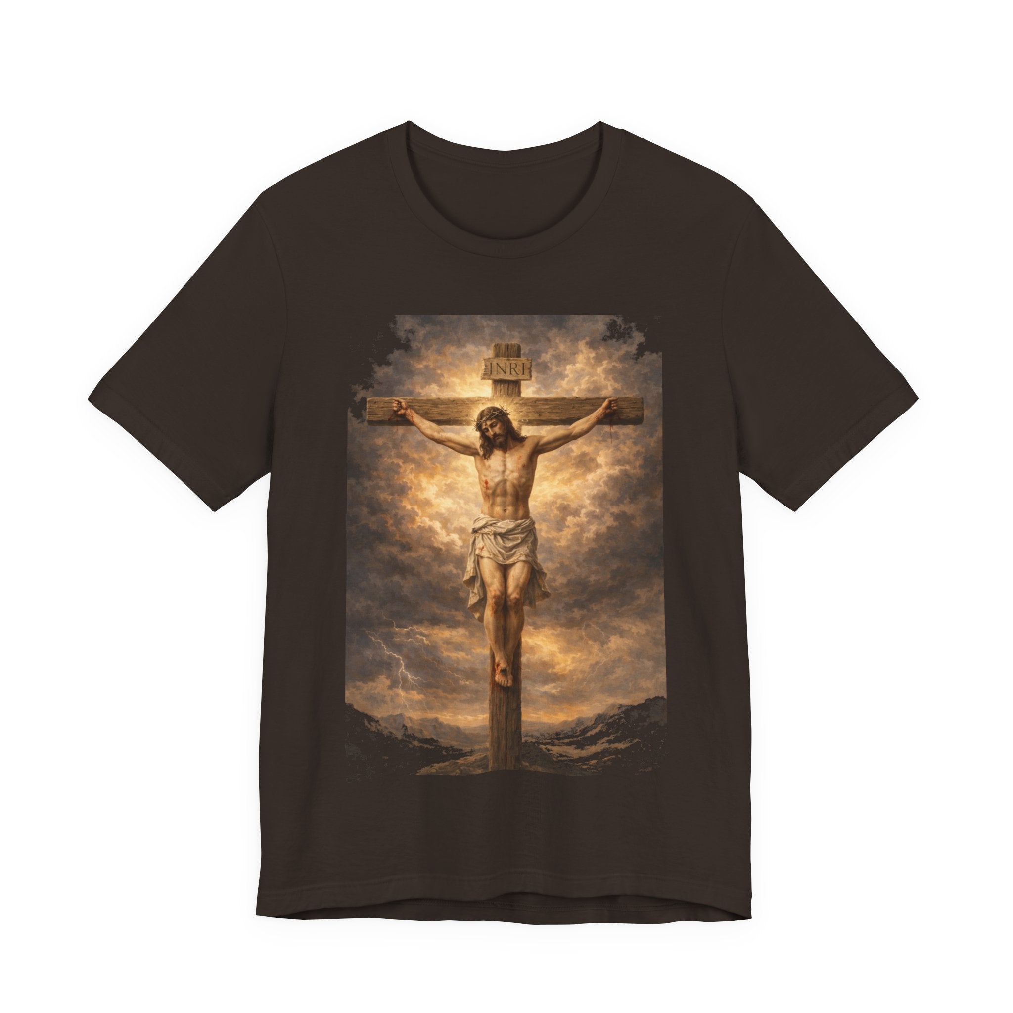 Crucifixion Jesus T‑Shirt — 3:16 Religious Christian Graphic Tee for Easter & Faith