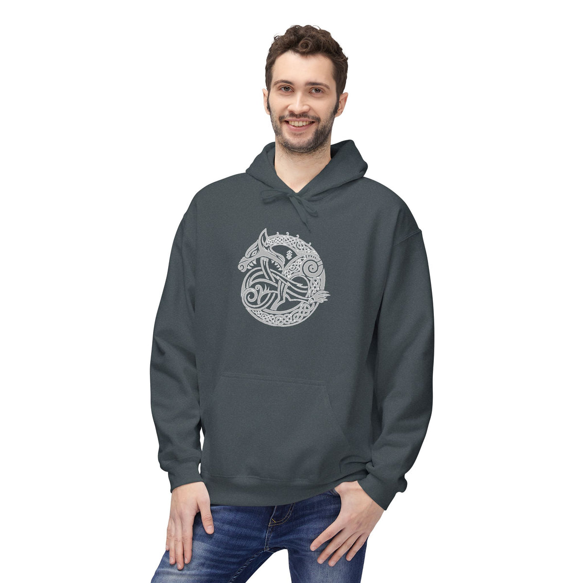 The Wolf – A Symbol of Power, Destruction, and Loyalty-Hoodie