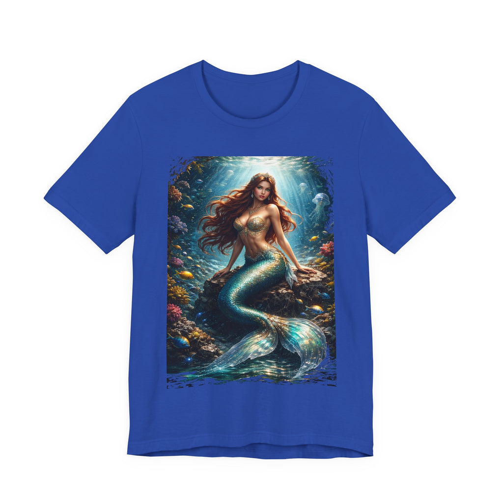 Mermaid Fantasy T-Shirt — Underwater Ocean Siren Graphic Tee