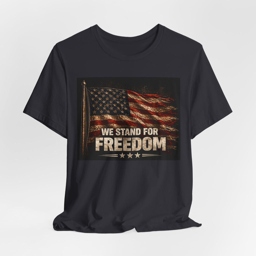 American Freedom- Unisex Jersey Short Sleeve Tee