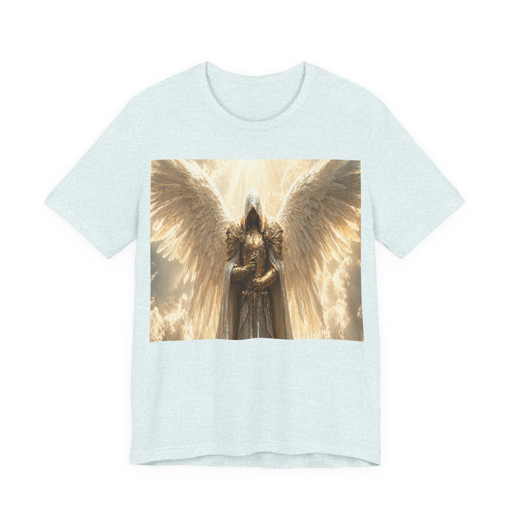 Guardian Angel Graphic Tee — Golden Archangel Design