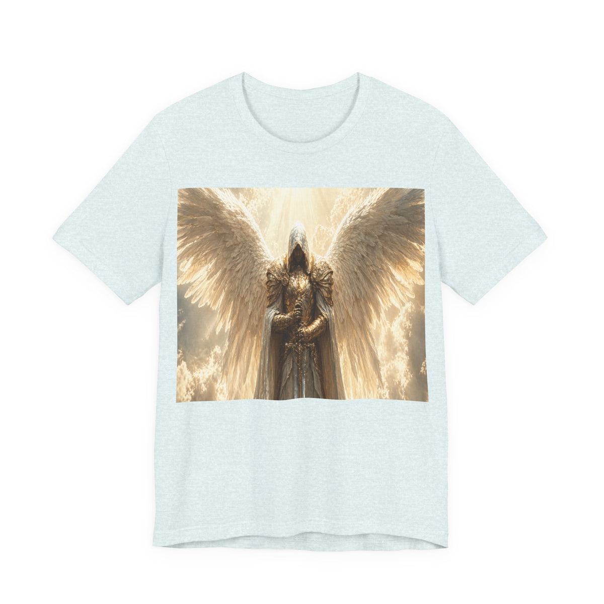 Guardian Angel Graphic Tee — Golden Archangel Design