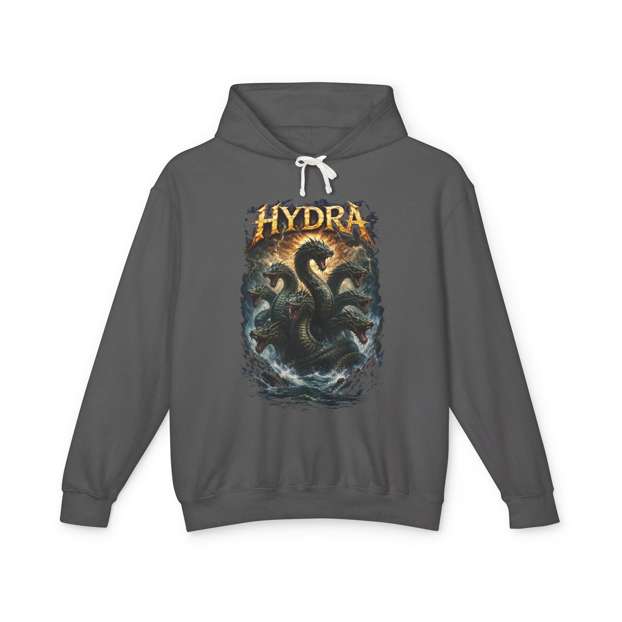 Hydra Monster Hoodie – Mythical Sea Serpent Graphic Sweatshirt