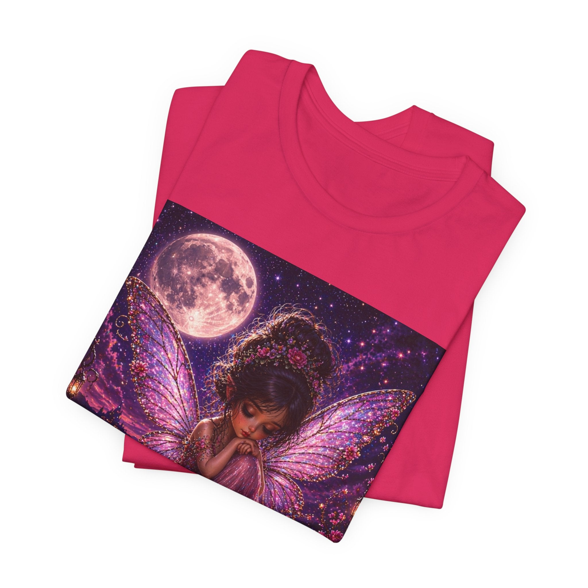 Purple Fairy T-Shirt — Enchanted Moonlit Fairy Tee